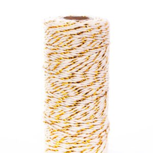 Twine (Gold and White)